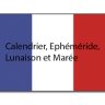 Calendrier, éphéméride, lunaison et marée