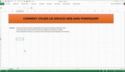 PowerQuery - Comment utiliser les Services Web dans Excel