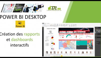 Créez des rapports interactifs avec Power BI Desktop