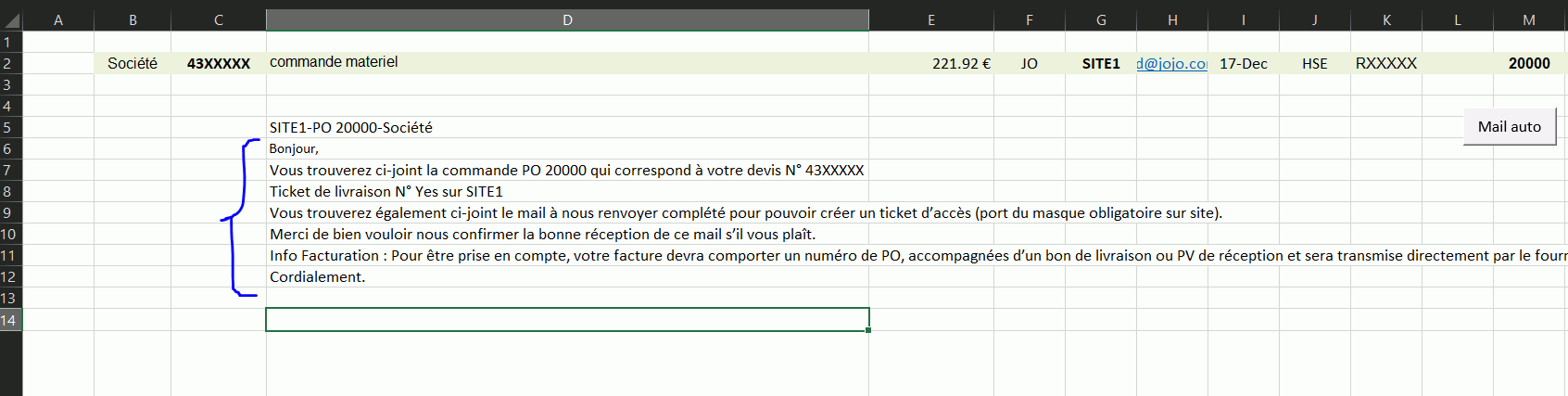 vba excel 1